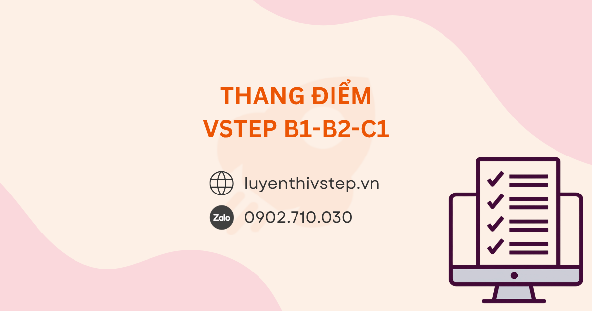 Thang điểm VSTEP: Cách tính điểm và quy đổi sang khung 6 bậc